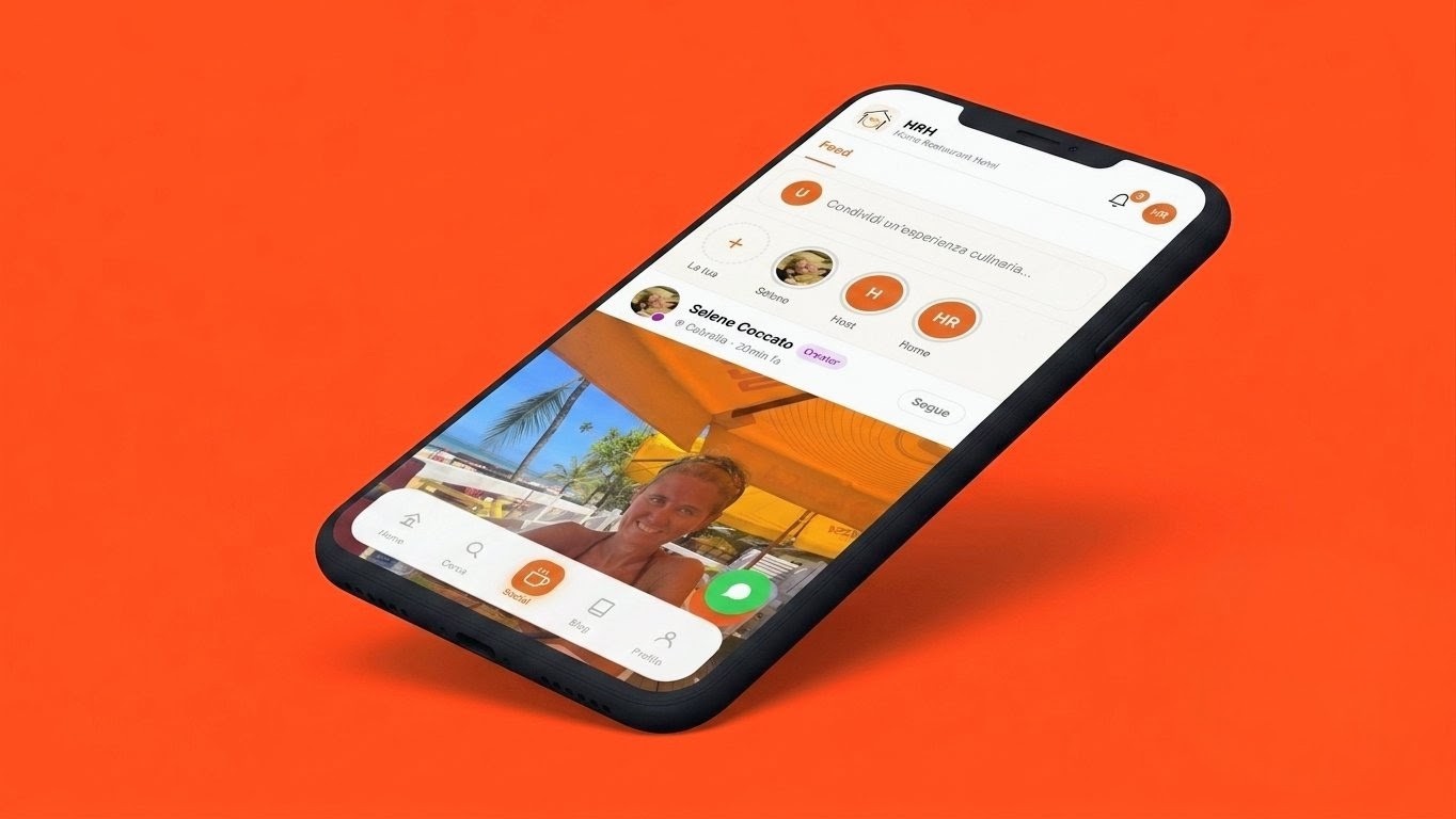 Community, Storie e Cashout: come il nuovo Social di Home Restaurant Hotel sfida i colossi digitali